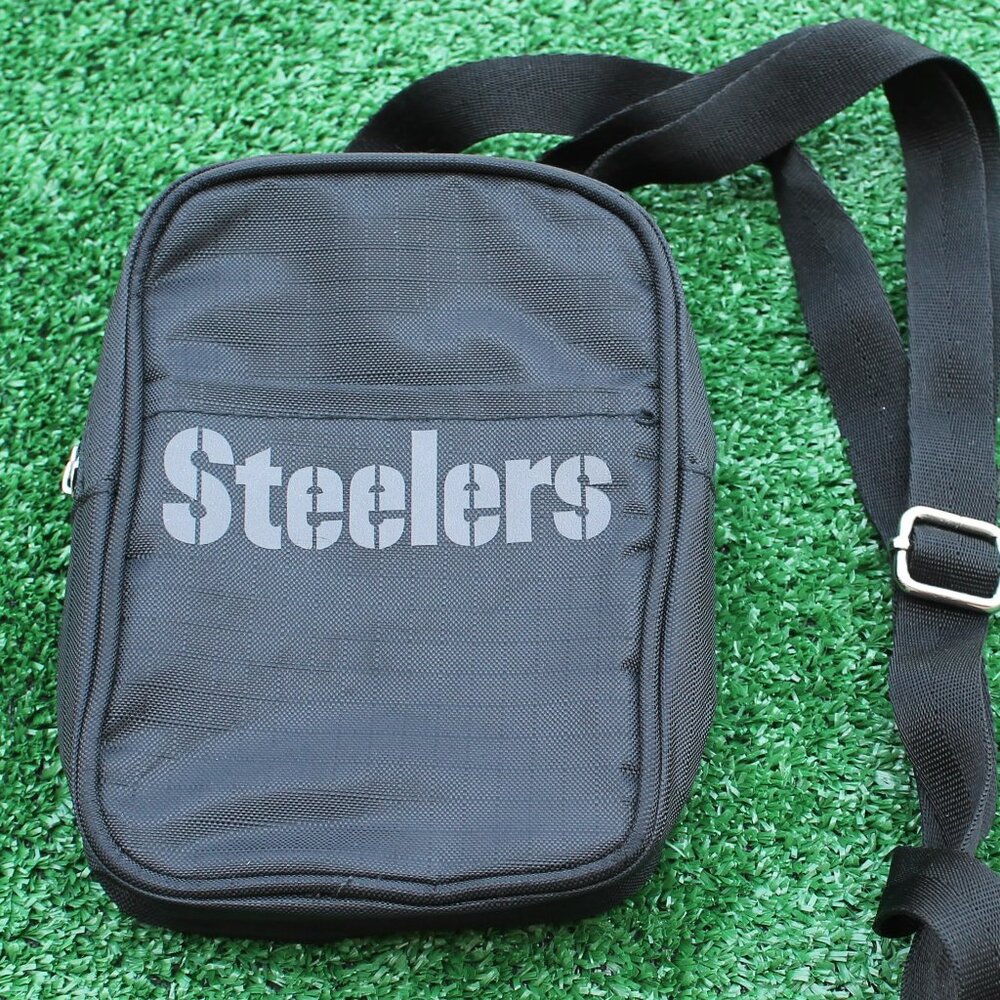 NFL Pittsburgh Steelers Camera crossbody purse small bag